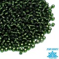 Бисер TOHO №11 цвет 0037 травяной внутреннее серебрение ЯПОНИЯ пакет 10 граммов