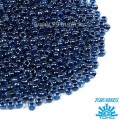 Бисер TOHO №11 цвет 0347 прозрачный хрусталь тёмно-синее внутреннее отверстие ЯПОНИЯ пакет 10 граммов