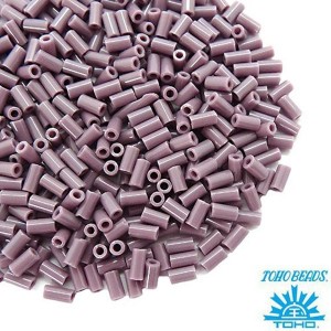 Стеклярус TOHO BUGLE 3 мм № 0052 лиловый 5 граммов Япония