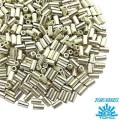 Стеклярус TOHO BUGLE 3 мм № 0558 серебро 5 граммов Япония
