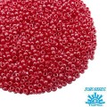 Бисер TOHO №15 цвет 125 темно-красный/перламутр ЯПОНИЯ пакет 5 граммов