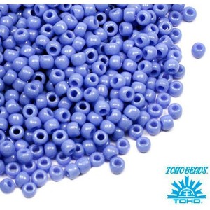Бисер TOHO №15 цвет 0048L синий глянцевый ЯПОНИЯ пакет 5 граммов