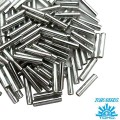 Стеклярус TOHO BUGLE 9 мм № 0029 серый серебристое отверстие 5 граммов Япония
