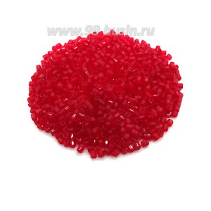 Рубка граненая Чехия размер 1,7-1,8 мм арт. 90070 прозрачные красные тона, упаковка 5 граммов