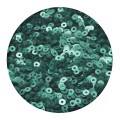 Мини пайетки плоские 3 мм Sea Blue № 997 Индия 5 грамм (около 1600 штук)