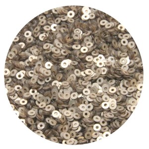 Мини пайетки плоские 3 мм Antique Light Gold Color Pearl finish № 397 Индия 5 грамм (около 1600 штук)