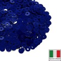 Пайетки 4 мм Италия плоские, цвет 6774 Blu Eletrico Opaline 3 грамма (ок.900 штук) Пайетки 4 мм Италия плоские, цвет 6774 Blu Eletrico Opaline 3 грамма (ок.900 штук)