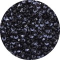 Пайетки 3 мм Индия форма чаша, цвет 425 искристый черный, 5 грамм/упаковка
