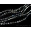 Бусины из варисцита (иск.) шарик 12мм цвет черный, 38см, 33 бусины