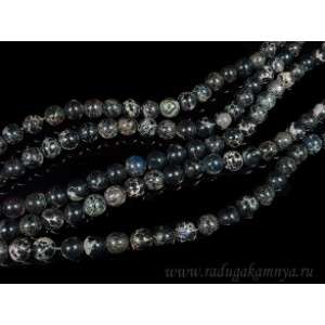 Бусины из варисцита (иск.) шарик 12мм цвет черный, 38см, 33 бусины Бусины из варисцита (иск.) шарик 12мм цвет черный, 38см, 33 бусины