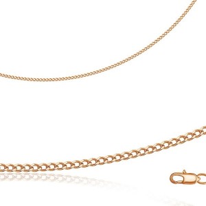 Цепочка медь позолота 45см