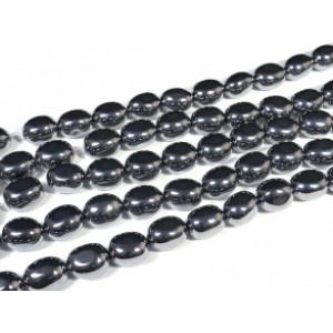 Бусины из терагерцевого камня прямоугольник заоваленный 12*17мм, 39,5см, 23 бусины Бусины из терагерцевого камня прямоугольник заоваленный 12*17мм, 39,5см, 23 бусины