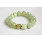 Браслет из оникса, шарик d-12 мм