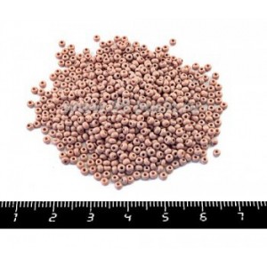 Бисер Чехия глазурованный , размер 10, арт. 26171, матовые пудровые тона, 10 грамм