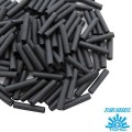 Стеклярус TOHO BUGLE 9 мм № 0611 матовый графит 5 граммов Япония