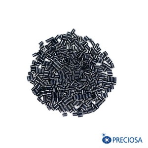 Микростеклярус гладкий, непрозрачный жемчужный блеск гематит, размер 1 (2,5*1,9 мм) арт. 49102, 10 гр, Чехия Микростеклярус гладкий, непрозрачный жемчужный блеск гематит, размер 1 (2,5*1,9 мм) арт. 49102, 10 гр, Чехия