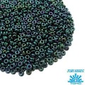 Бисер TOHO Demi Round №11 цвет 506 зеленый меланж ЯПОНИЯ 5 граммов