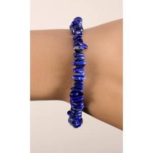 Браслет из лазурита, чипсы 5-6мм