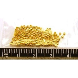 Кримпы 1 мм золото мелкие