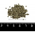 Кримпы 2 мм цвет светлая бронза средние около 280 штук/упаковка