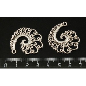 Коннектор "павлин" двусторонний 32х27мм