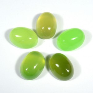 Кабошон из агата тонированного, 18*25*11мм