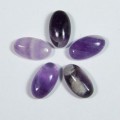 Кабошон из аметиста овал, 8*14*4,5мм.