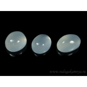 Кабошон из дымчатого горного хрусталя, 22*28*15мм +-1мм.