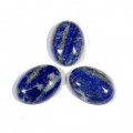 Кабошон из лазурита Афганского овал 13*18*5мм