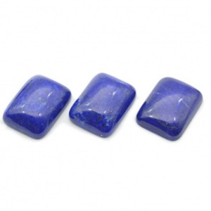 Кабошон из лазурита Афганского прямоугольник, 15*20*6мм. (28-9)