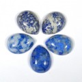 Кабошон из лазурита капля, 15*20*6мм.