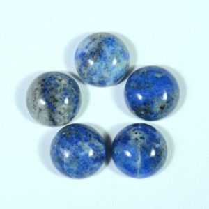 Кабошон из лазурита круг, 11*11*5мм