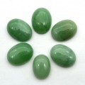 Кабошон из нефрита искусственного, 15*20*6мм.
