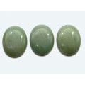 Кабошон из нефрита  искусственного овал,30*40*9мм.