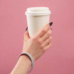 Силиконовый браслет "На расслабоне" стандарт, цвет серый длина 20см Силиконовый браслет "На расслабоне" стандарт, цвет серый длина 20см