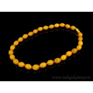 Бусы из янтаря овал 11*14мм карамельный, 47см. Бусы из янтаря овал 11*14мм карамельный, 47см.