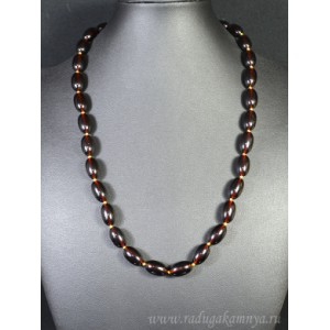 Бусы из янтаря овал 9*16мм коньячный, 56см Бусы из янтаря овал 9*16мм коньячный, 56см