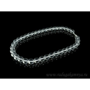 Бусы из хрусталя искусственного шарик 12мм, 47см