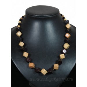 Бусы из дерева, 50см