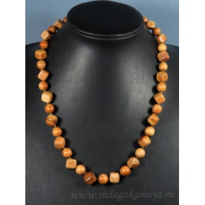 Бусы из сандала, 56см