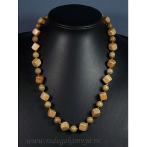 Бусы из дерева, 52см Бусы из дерева, 52см