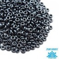 Бисер TOHO Demi Round №8 цвет 81 гематит ЯПОНИЯ 5 граммов