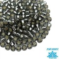 Бисер TOHO №8 цвет 29 серый внутреннее серебрение ЯПОНИЯ пакет 10 граммов