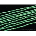 Бусины из изумруда шарик гр.2мм, 39см Бусины из изумруда шарик гр.2мм, 39см