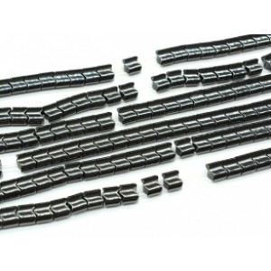 Бусины из гематита волна 8*6мм, 40см, 69 бусин