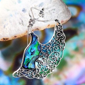 Брошь гелиотис танцовщица