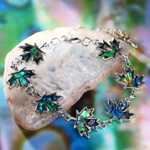 Браслет гелиотис лист кленовый