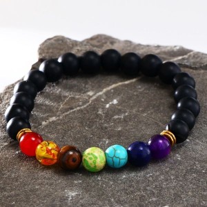 Браслет ассорти "Друиды" яркость, цветной, d=7 Браслет ассорти "Друиды" яркость, цветной, d=7