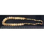 Колье из яшмы песочной "чешуйки"