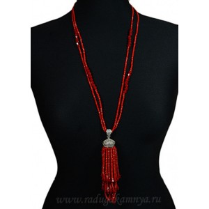 Сотуар из циркона цвет алый, 80см